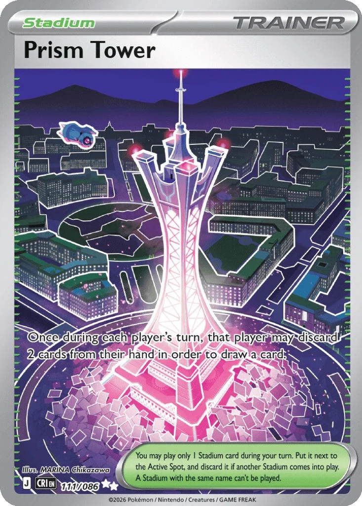 Prism Tower 111/086 Chaos Rising (Holo)