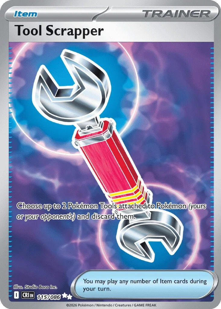 Tool Scrapper 115/086 Chaos Rising (Holo)