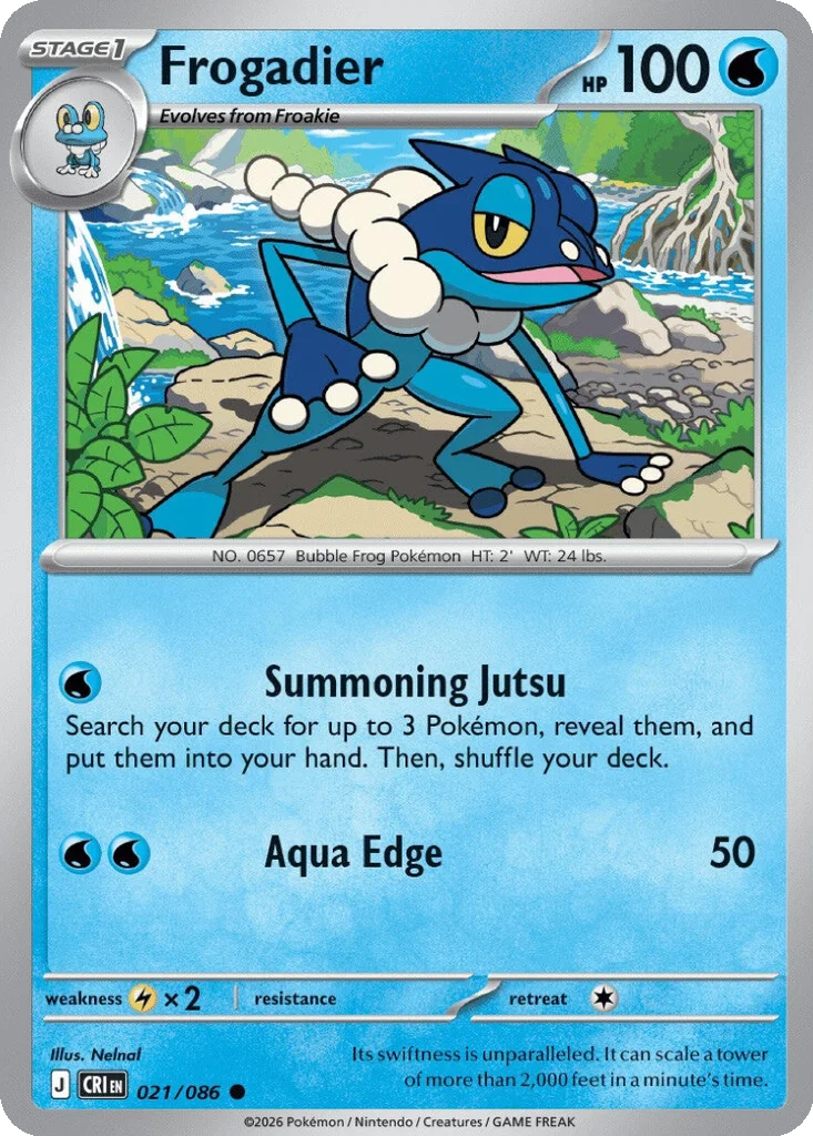 Frogadier 021/086 ME04: Chaos Rising (Normal)