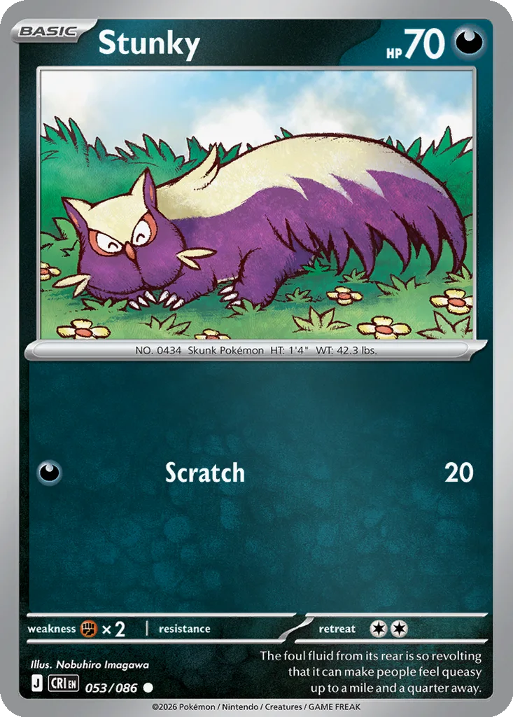 Stunky 053/086 Chaos Rising (Reverse holo)