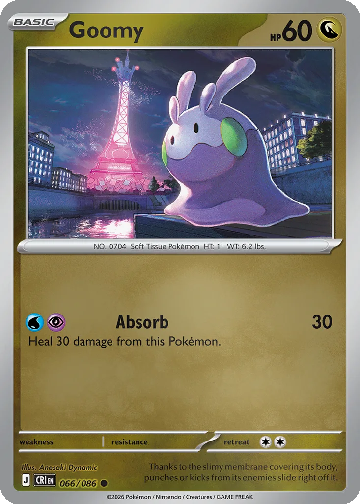 Goomy 066/086 Chaos Rising (Reverse holo)