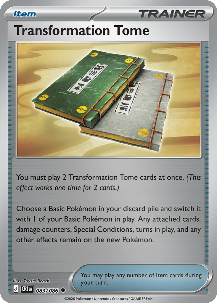 Transformation Tome 083/086 ME04: Chaos Rising (Reverse holo)