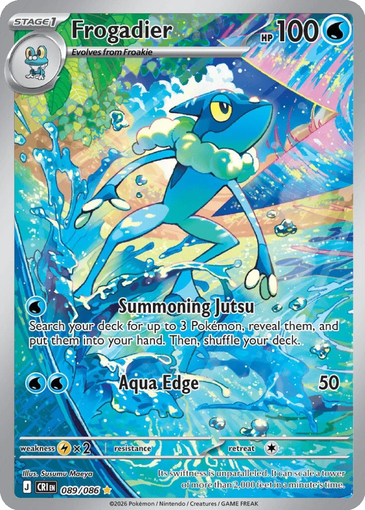 Frogadier 089/086 Chaos Rising (Holo)