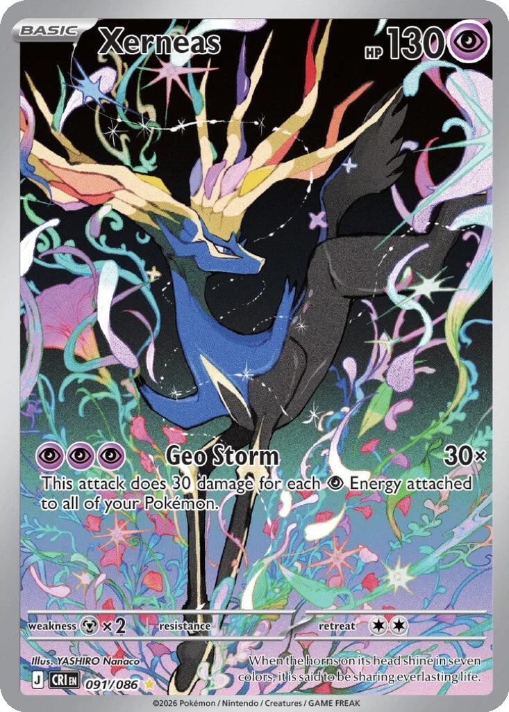 Xerneas 091/086 Chaos Rising (Holo)