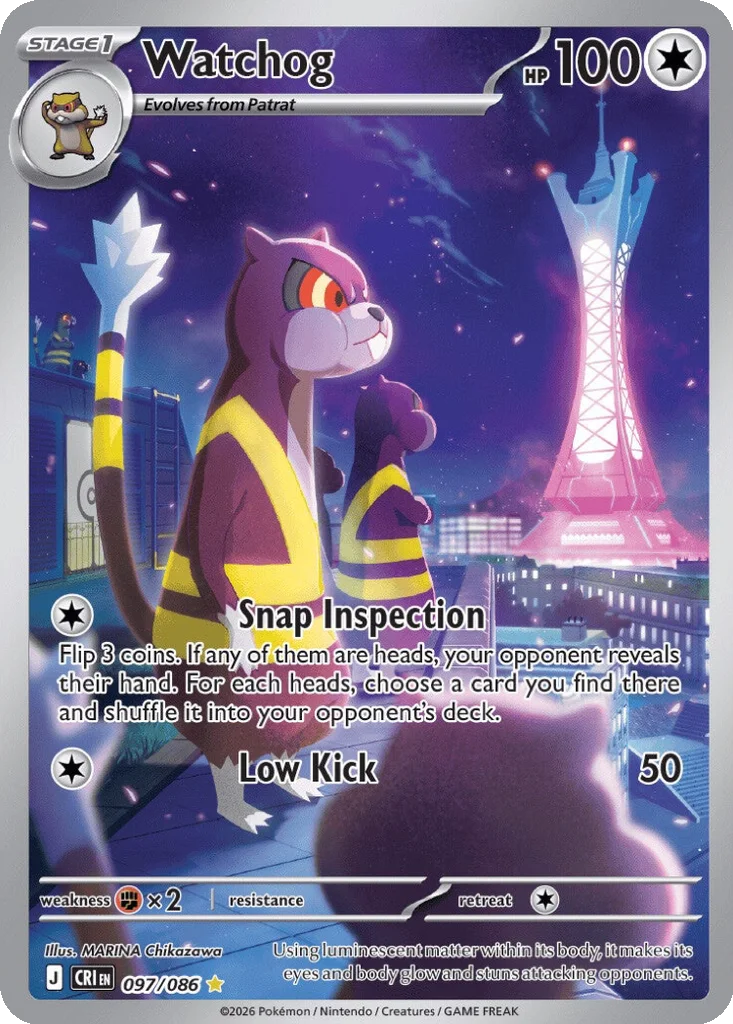 Watchog 097/086 Chaos Rising (Holo)