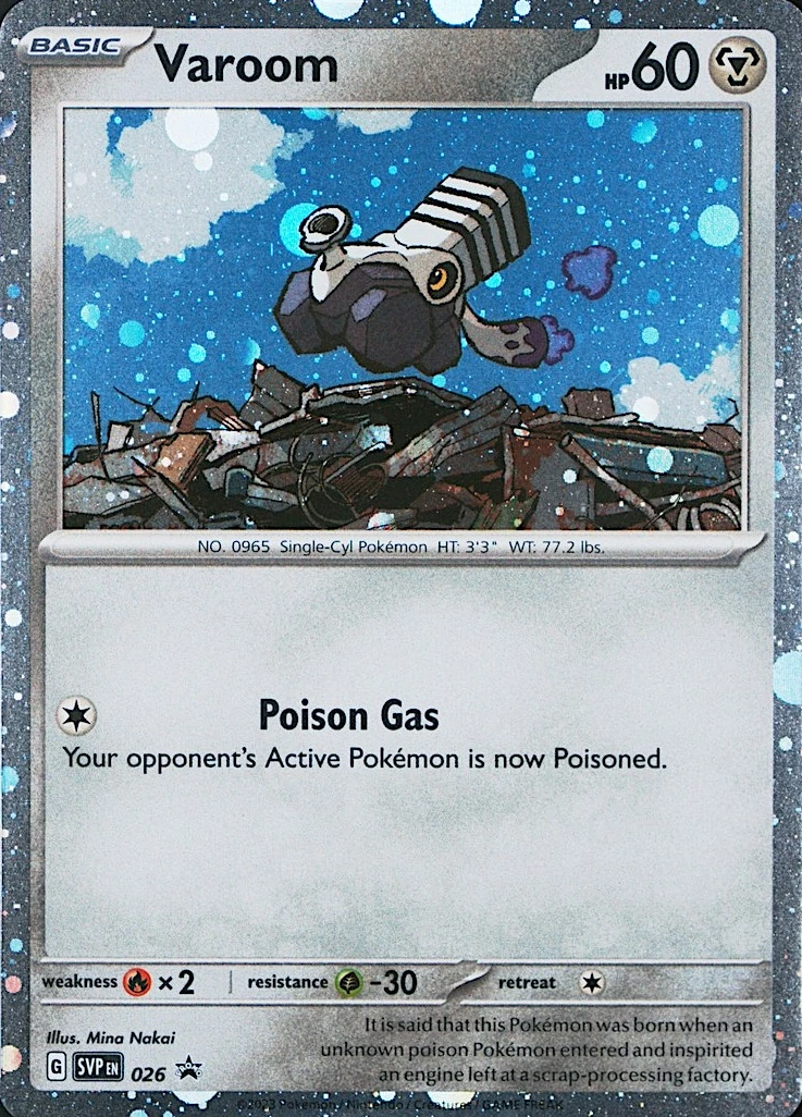 Varoom 026 Scarlet & Violet Black Star Promos (3-Pack Blister (HD Holo))