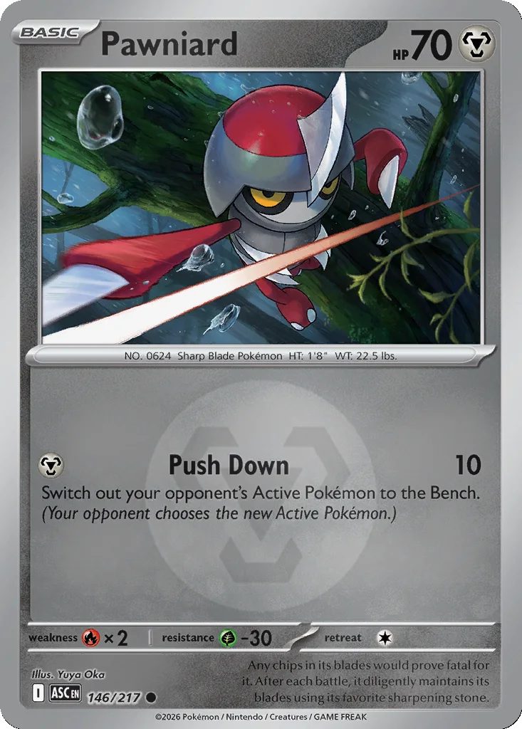 Pawniard 146/217 ME: Ascended Heroes (Reverse holo)