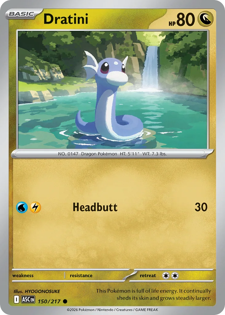 Dratini 150/217 ME: Ascended Heroes (Normal)
