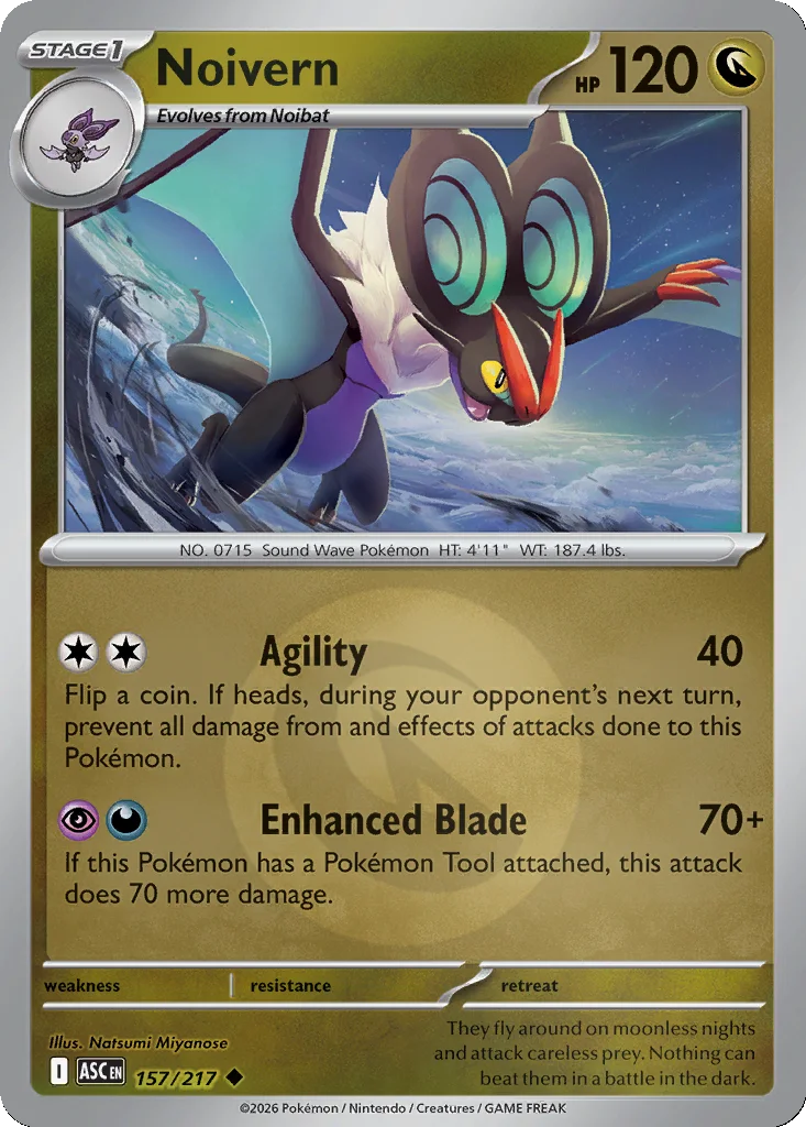 Noivern 157/217 Ascended Heroes (Reverse holo)