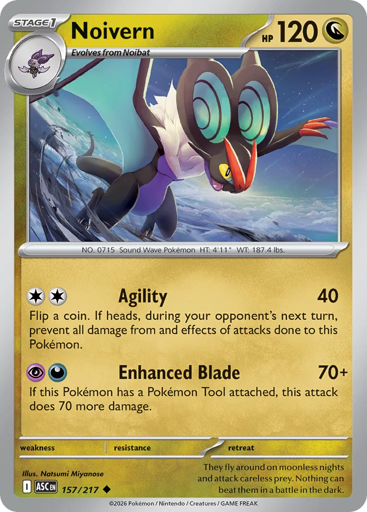 Noivern 157/217 ME: Ascended Heroes (Normal)
