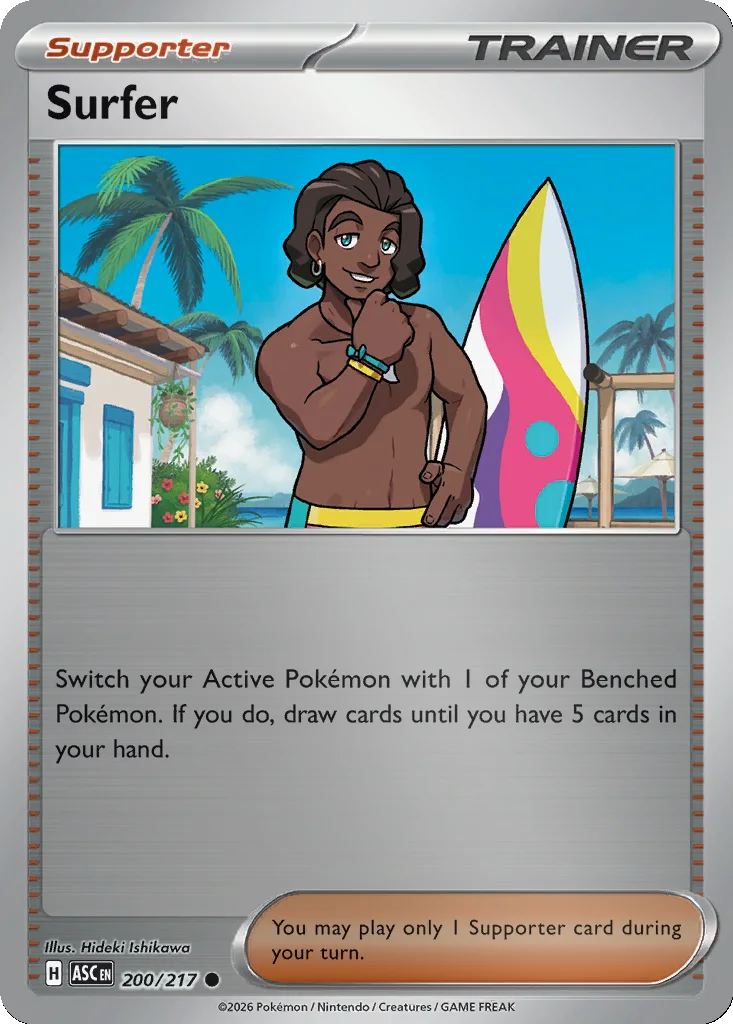 Surfer 200/217 ME: Ascended Heroes (Reverse holo)