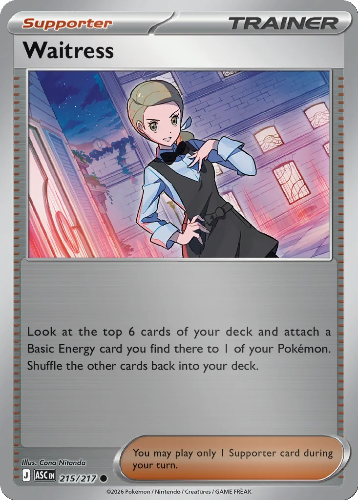 Waitress 215/217 ME: Ascended Heroes (Reverse holo)