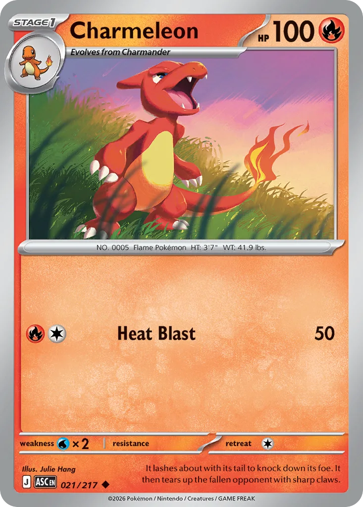 Charmeleon 021/217 ME: Ascended Heroes (Normal)