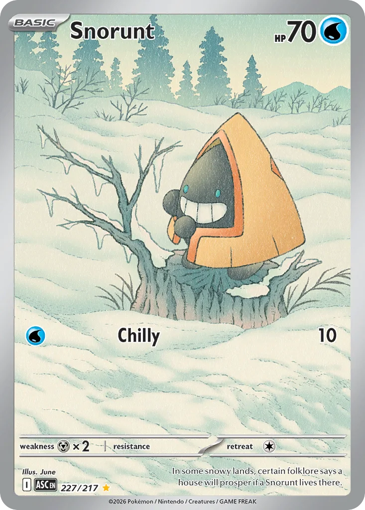 Snorunt 227/217 Ascended Heroes (Holo)