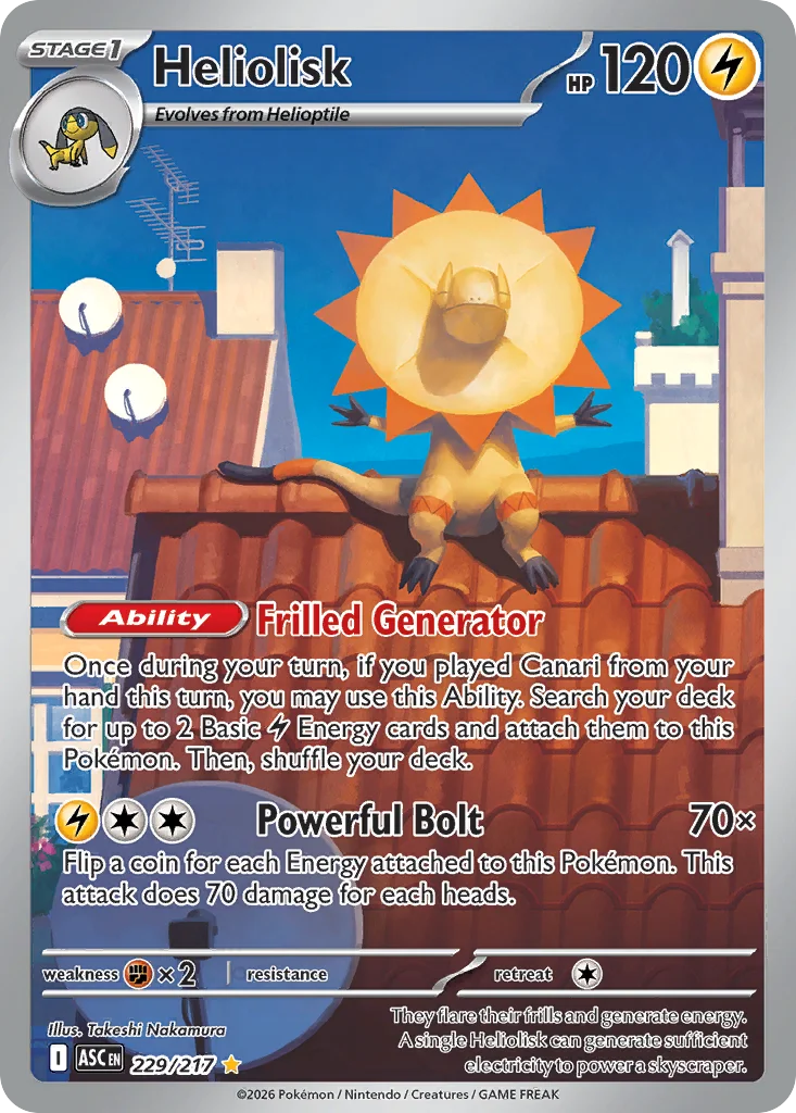 Heliolisk 229/217 Ascended Heroes (Holo)