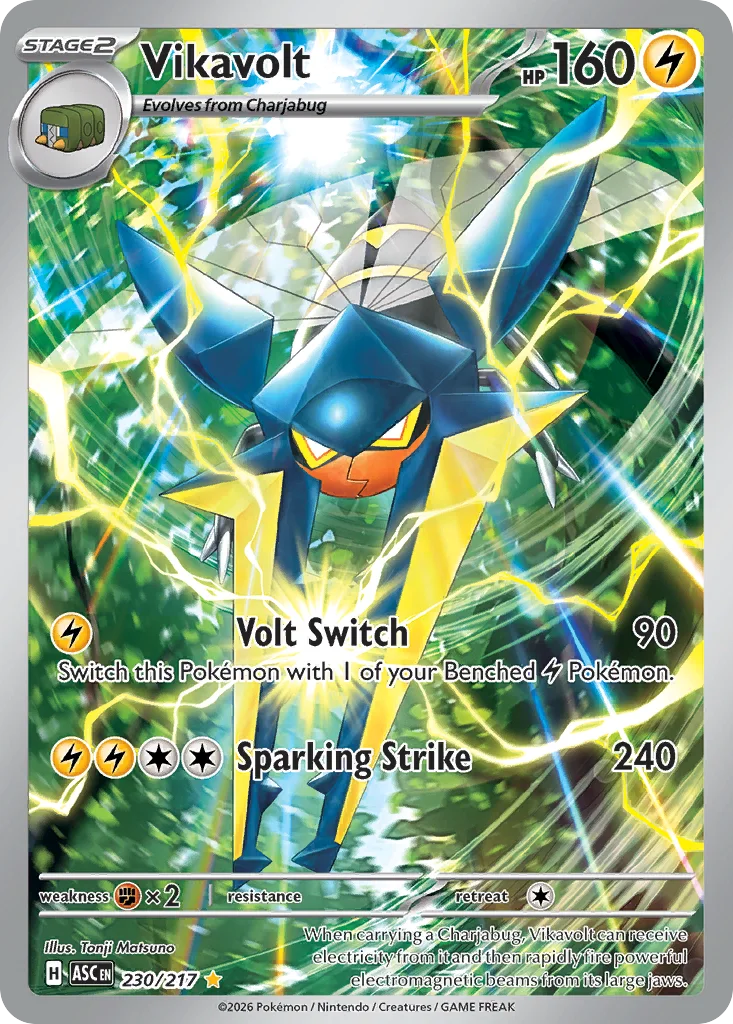 Vikavolt 230/217 ME: Ascended Heroes (Holo)