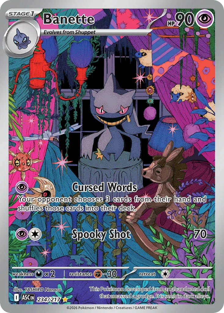 Banette 234/217 Ascended Heroes (Holo)