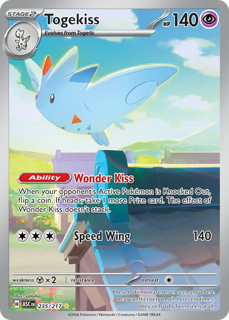 Togekiss 235/217 Ascended Heroes (Holo)