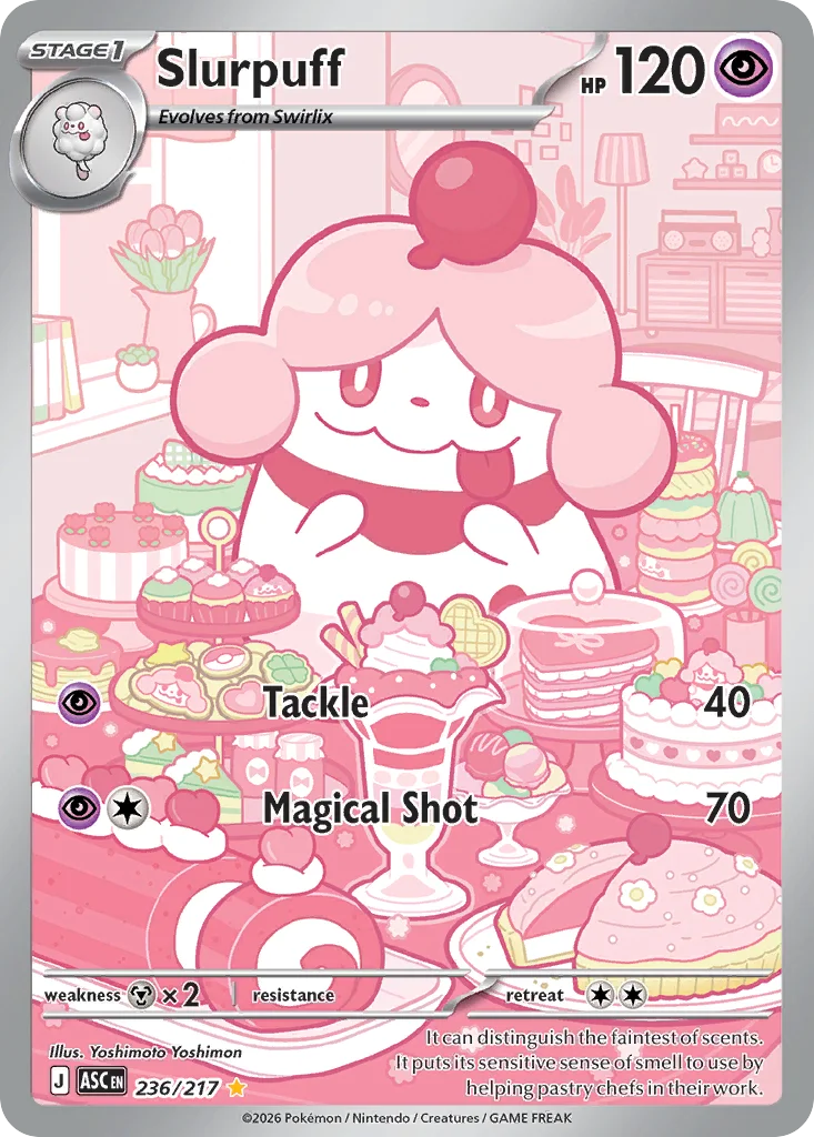 Slurpuff 236/217 ME: Ascended Heroes (Holo)