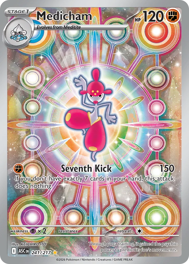 Medicham 241/217 ME: Ascended Heroes (Holo)