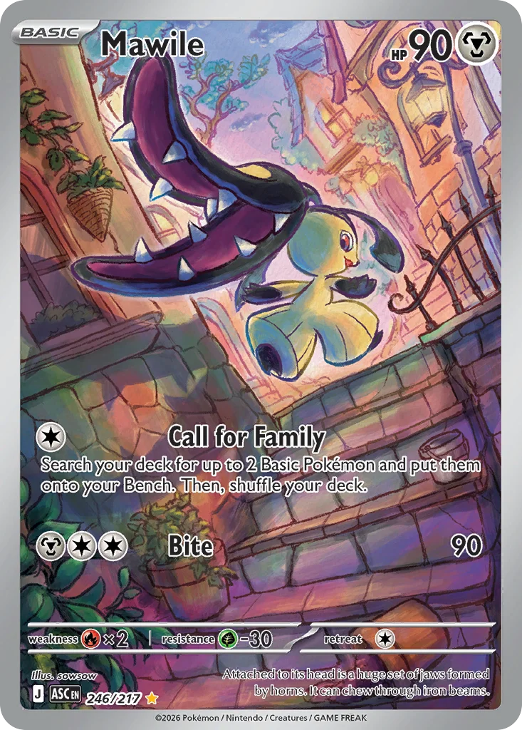 Mawile 246/217 ME: Ascended Heroes (Holo)