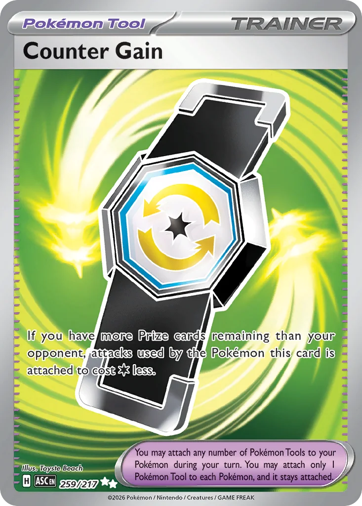 Counter Gain 259/217 ME: Ascended Heroes (Holo)