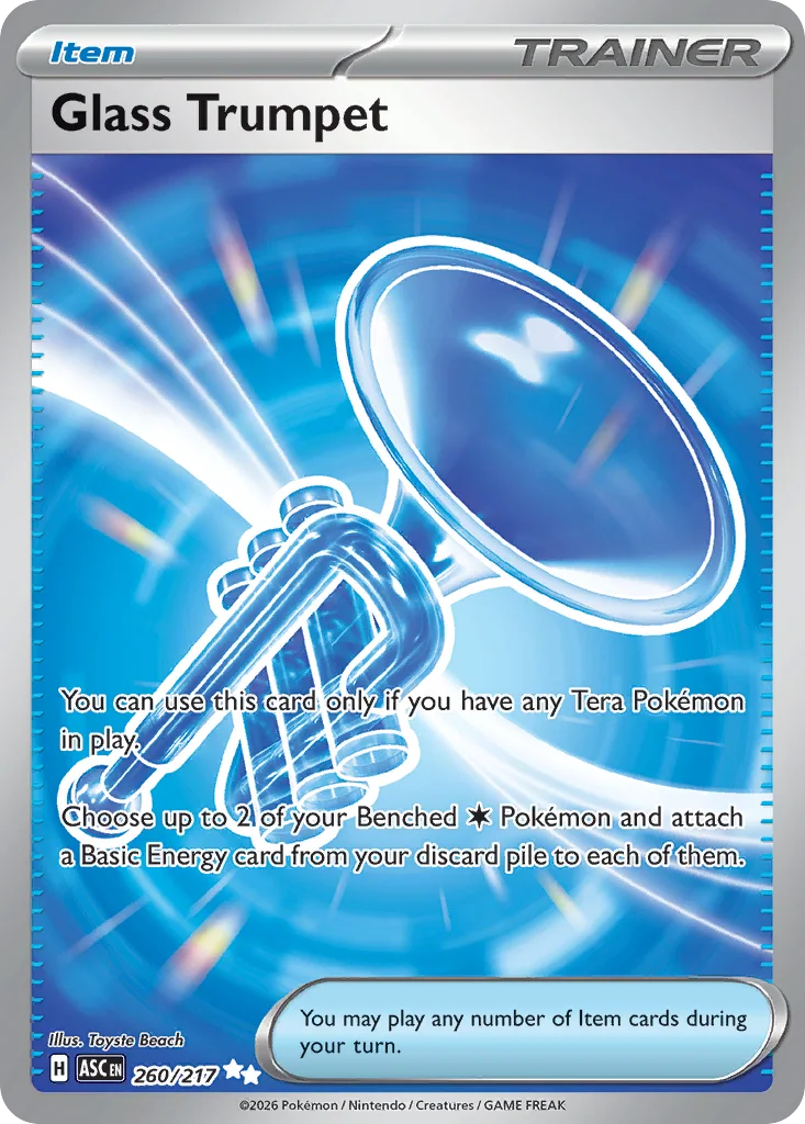 Glass Trumpet 260/217 ME: Ascended Heroes (Holo)