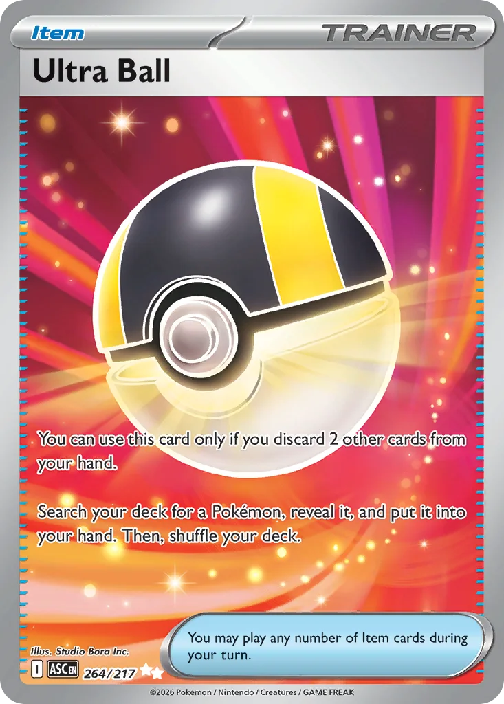 Ultra Ball 264/217 Ascended Heroes (Holo)