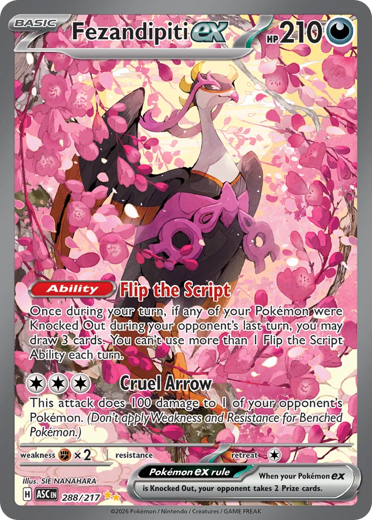 Fezandipiti ex 288/217 Ascended Heroes (Holo)