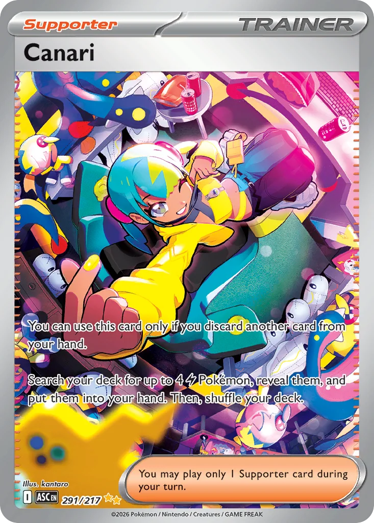 Canari 291/217 Ascended Heroes (Holo)
