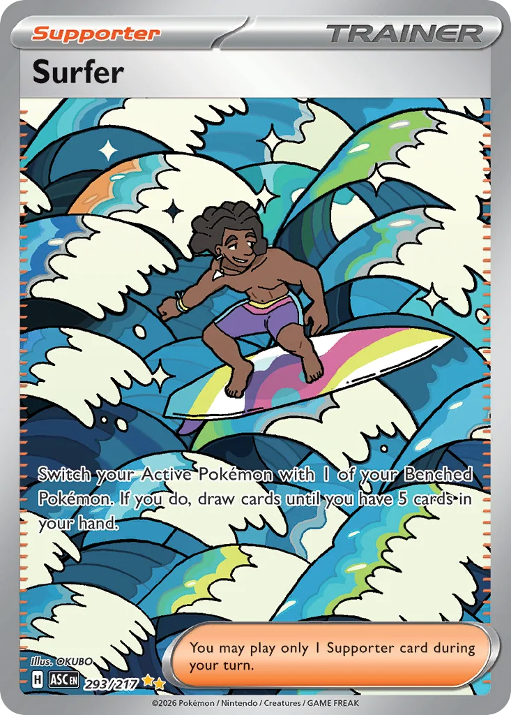 Surfer 293/217 Ascended Heroes (Holo)