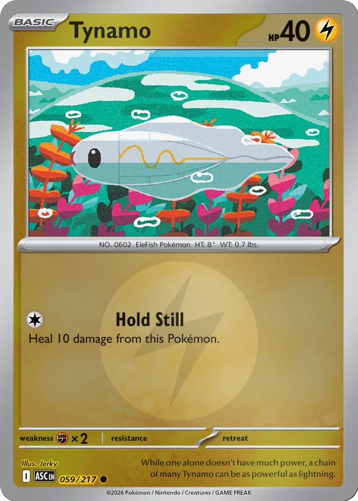 Tynamo 059/217 Ascended Heroes (Reverse holo)