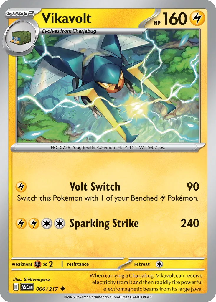 Vikavolt 066/217 ME: Ascended Heroes (Normal)