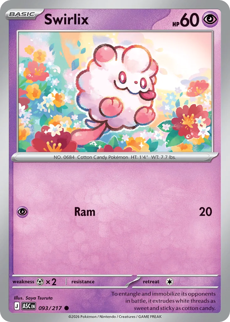 Swirlix 093/217 ME: Ascended Heroes (Normal)