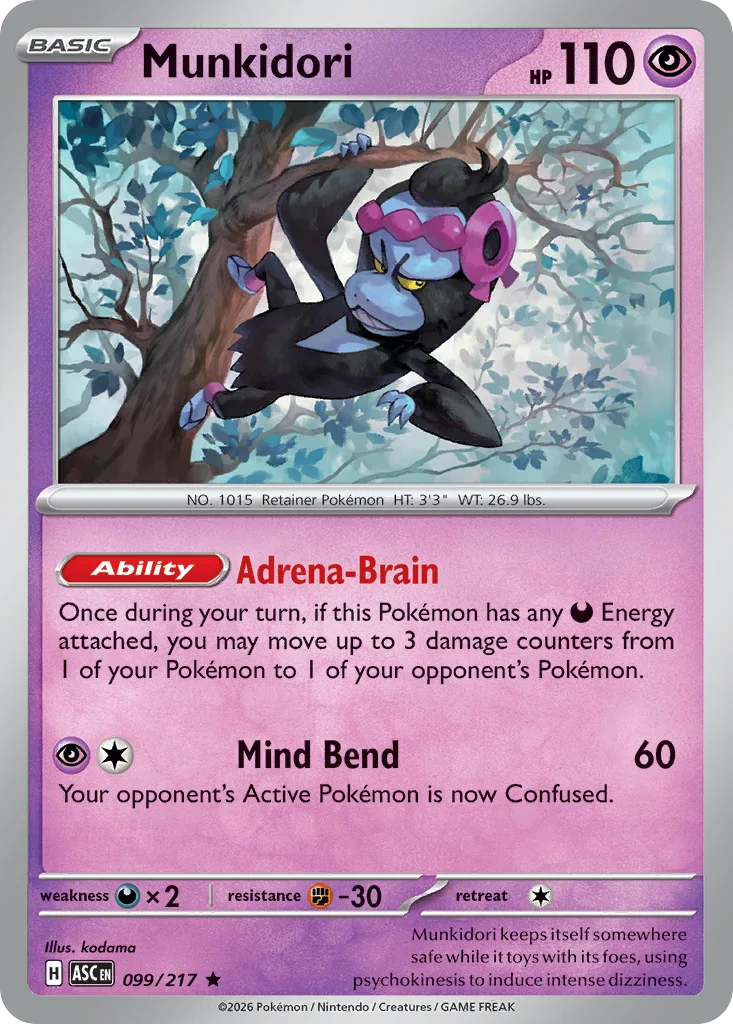 Munkidori 099/217 ME: Ascended Heroes (Holo)