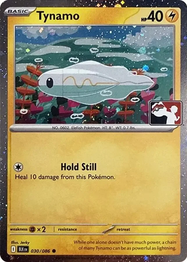 Tynamo 030/086 Black Bolt (Play! Pokemon Prize Packs)
