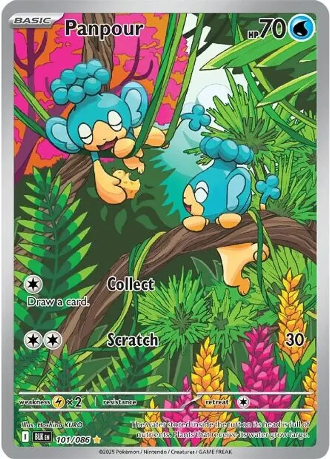 Panpour 101/086 Black Bolt (Holo)