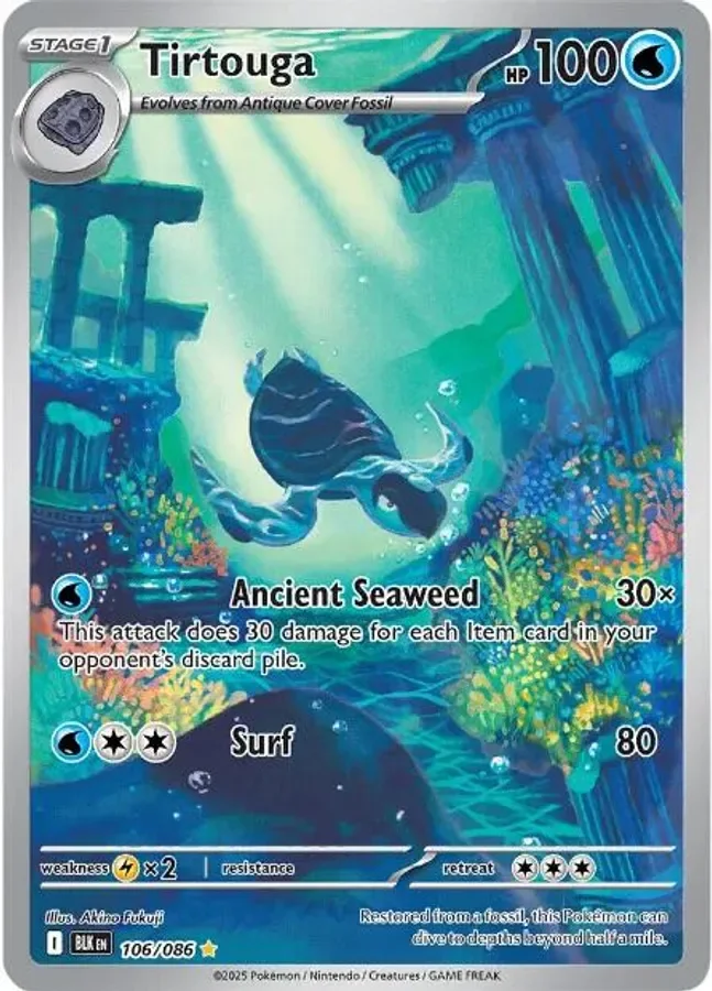 Tirtouga 106/086 Black Bolt (Holo)