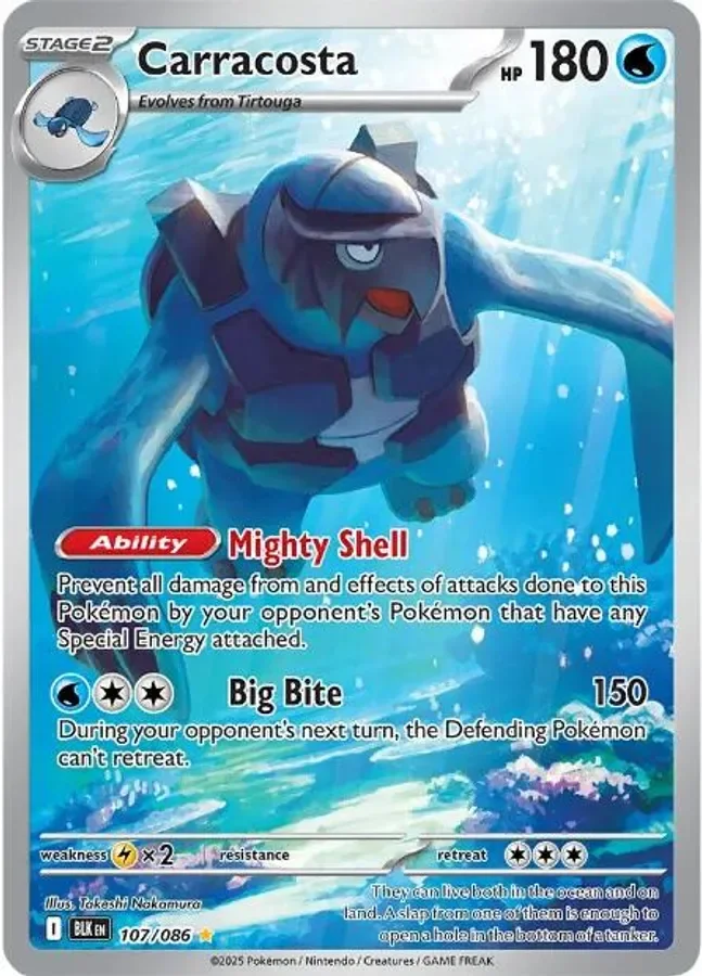 Carracosta 107/086 Black Bolt (Holo)