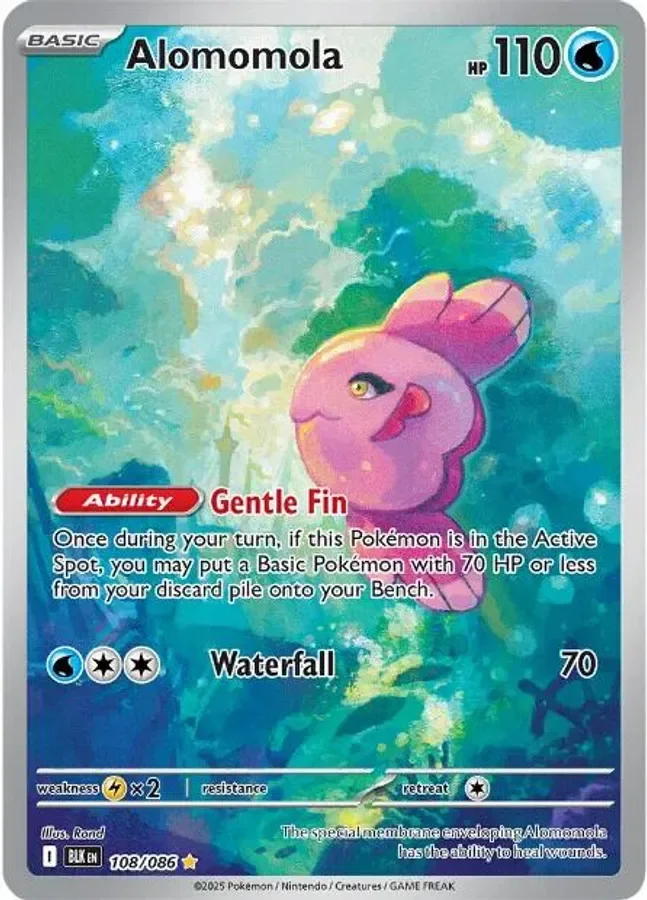 Alomomola 108/086 Black Bolt (Holo)