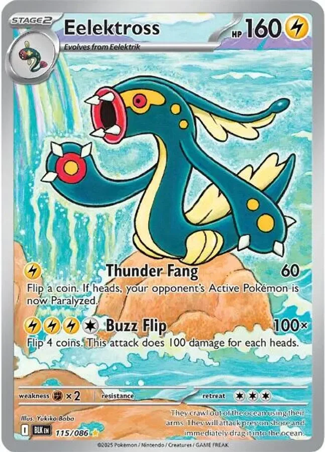 Eelektross 115/086 Black Bolt (Holo)
