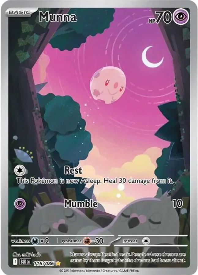 Munna 116/086 Black Bolt (Holo)
