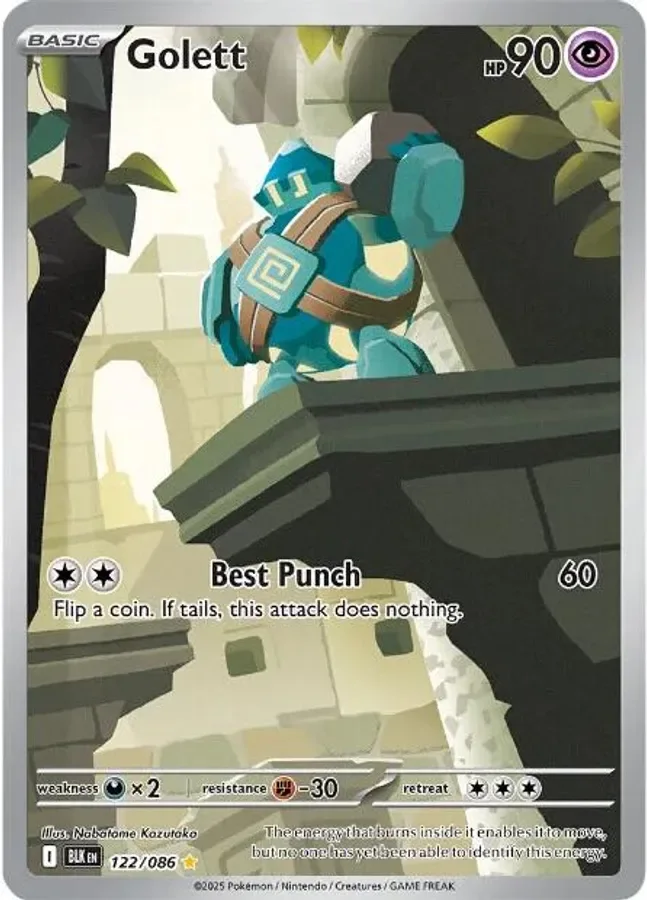 Golett 122/086 SV: Black Bolt (Holo)