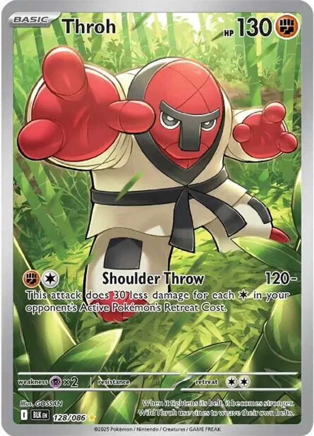 Throh 128/086 Black Bolt (Holo)