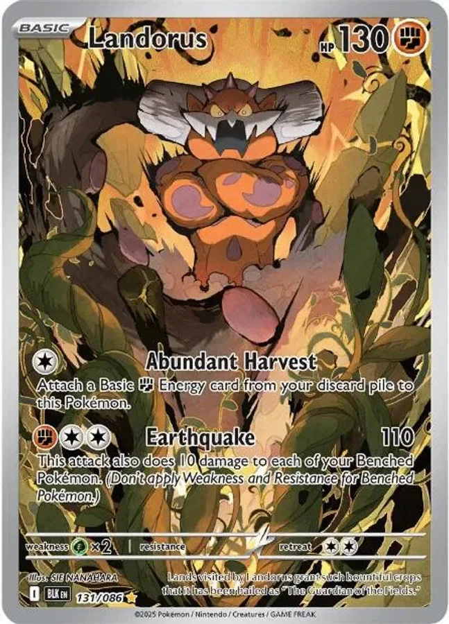 Landorus 131/086 Black Bolt (Holo)