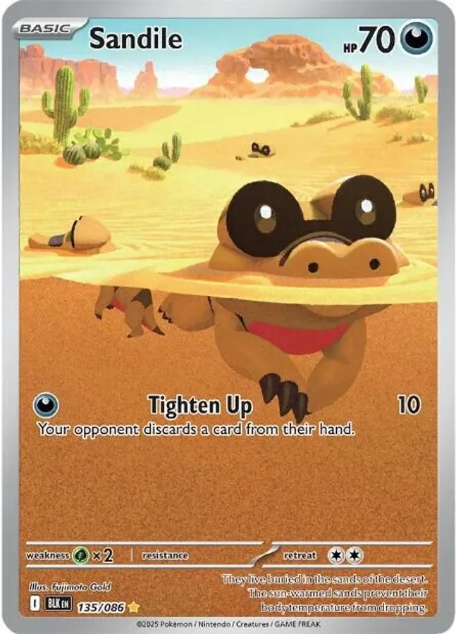 Sandile 135/086 Black Bolt (Holo)