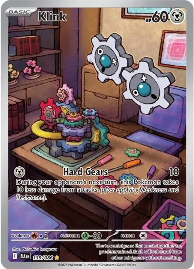 Klink 139/086 Black Bolt (Holo)