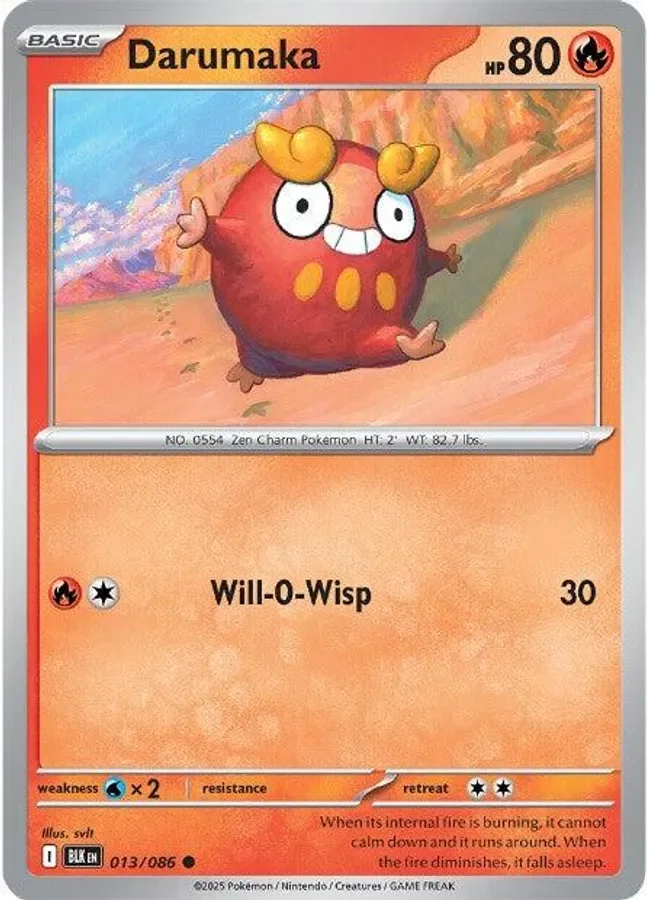Darumaka 013/086 SV: Black Bolt (Normal)