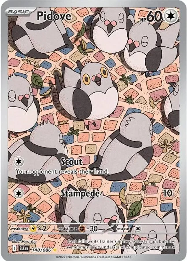 Pidove 148/086 Black Bolt (Holo)