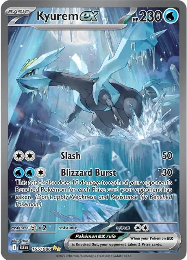 Kyurem ex 165/086 Black Bolt (Holo)